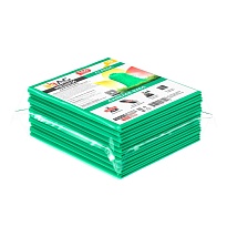 Мешки для мусора 160 л, зеленые, в пачке 10 шт., ПВД, 40 мкм, 900х1100 мм, i-Bag в Новокузнецке