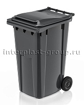 Контейнер для мусора 240 л серый облегченный 240 серый в Новокузнецке Контейнер для мусора 240 л серый облегченный 240 серый в Новокузнецке