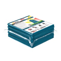 Мешки для мусора 160 л, светло-синие, в пачке 10 шт., ПВД, 40 мкм, 900х1100 мм, i-Bag в Новокузнецке