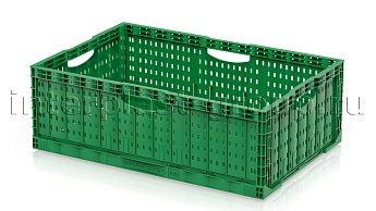 Ящик складной 6422 зеленый в Новокузнецке Ящик складной 6422 зеленый в Новокузнецке