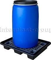 Поддон пластиковый для одной бочки в Новокузнецке Поддон пластиковый для одной бочки в Новокузнецке