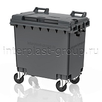Мусорный контейнер 770 л серый 770 серый в Новокузнецке