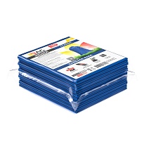 Мешки для мусора 160 л, синие, в пачке 10 шт., ПВД, 40 мкм, 900х1100 мм, i-Bag в Новокузнецке