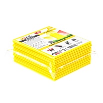 Мешки для мусора 160 л, желтые, в пачке 10 шт., ПВД, 40 мкм, 900х1100 мм, i-Bag в Новокузнецке Мешки для мусора 160 л, желтые, в пачке 10 шт., ПВД, 40 мкм, 900х1100 мм, i-Bag в Новокузнецке