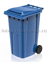 Контейнер для мусора 240 л голубой облегченный 240 голубой в Новокузнецке