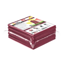 Мешки для мусора 160 л, бордовые, в пачке 10 шт., ПВД, 40 мкм, 900х1100 мм, i-Bag в Новокузнецке